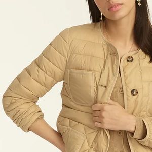 J.Crew Quilted Lady Jacket with PrimaLoft